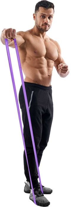 Guma do ćwiczeń mocna oporowa taśma TRENINGOWA opór 17-26KG WR