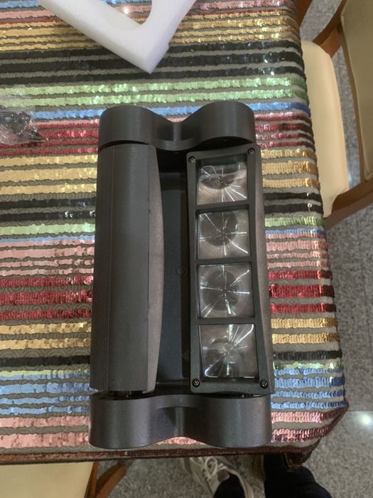 Moving led spider novos