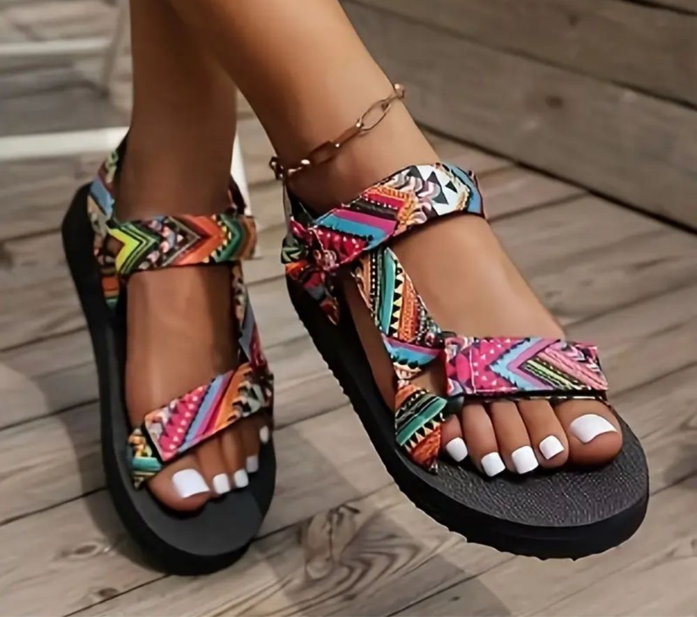 Sandały damskie buty półbuty kolorowe 38