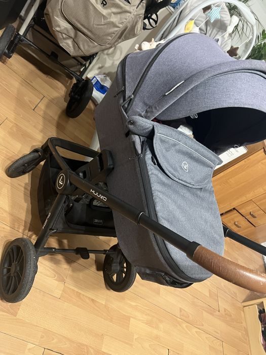 Wózek 2w1 muuvo quick spacerowka, torba akcesoria