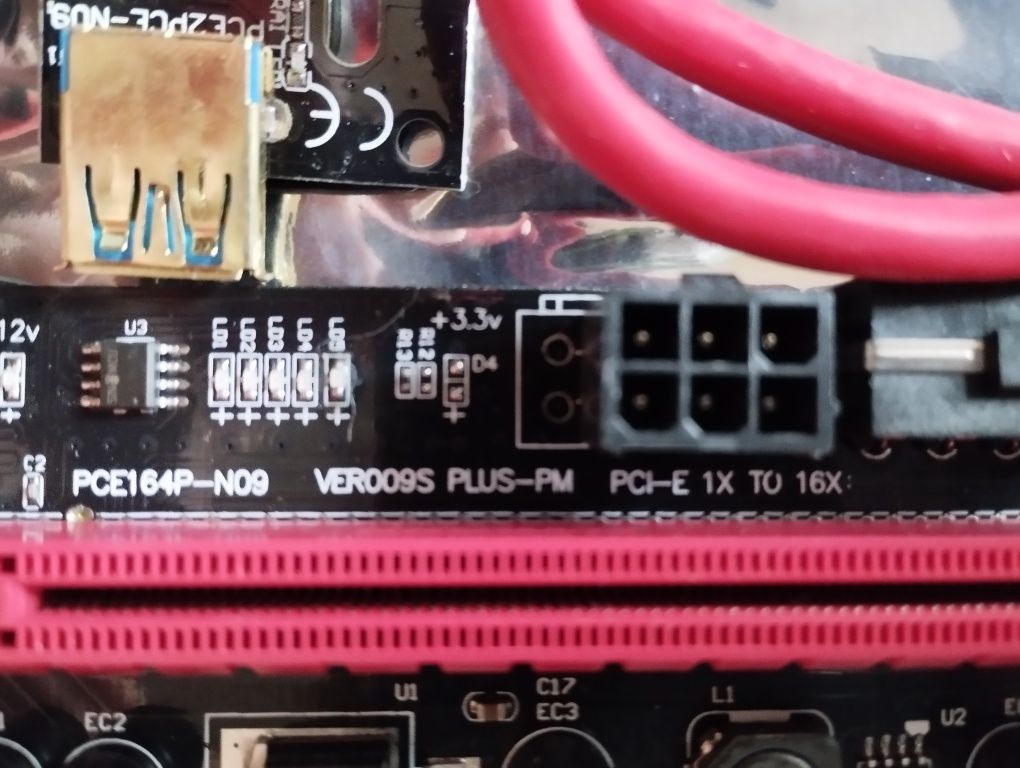 Pci express riser