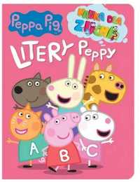 Peppa Pig. Nauka dla zucha. Litery Peppy - praca zbiorowa