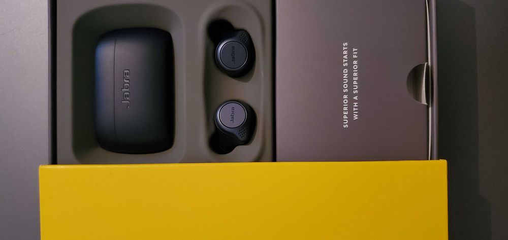 Гарнітура  Jabra Elite 75T Bluetooth, б/в