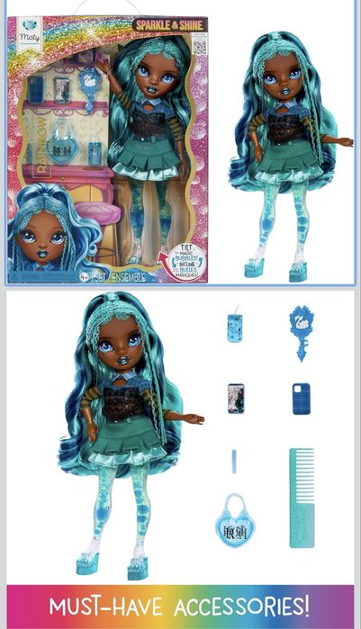 Лялька Rainbow High Sparkle & Shine Misty Рейнбоу хай Місті