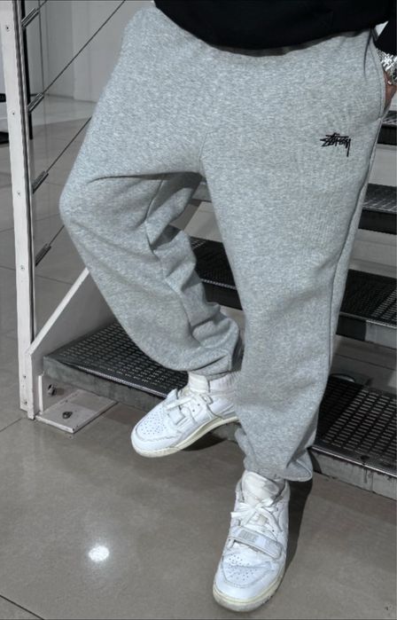 Штани спортивні Stussy Oversize Cotton Pants , чорні /сірі