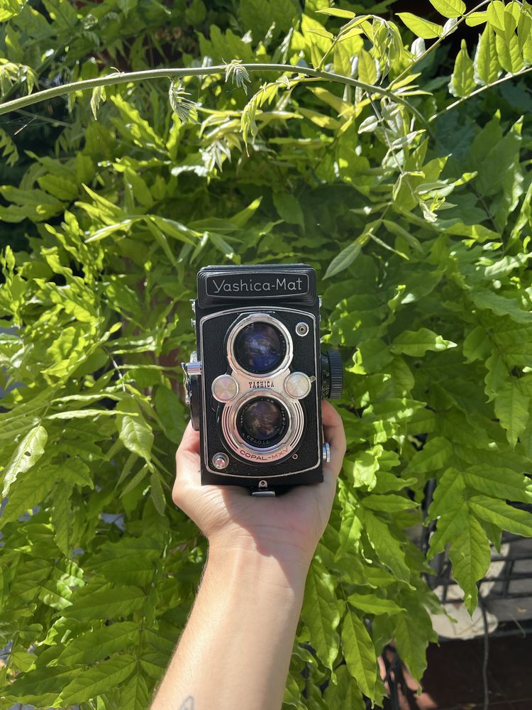 Yashica-Mat Câmera Analógica Médio Formato