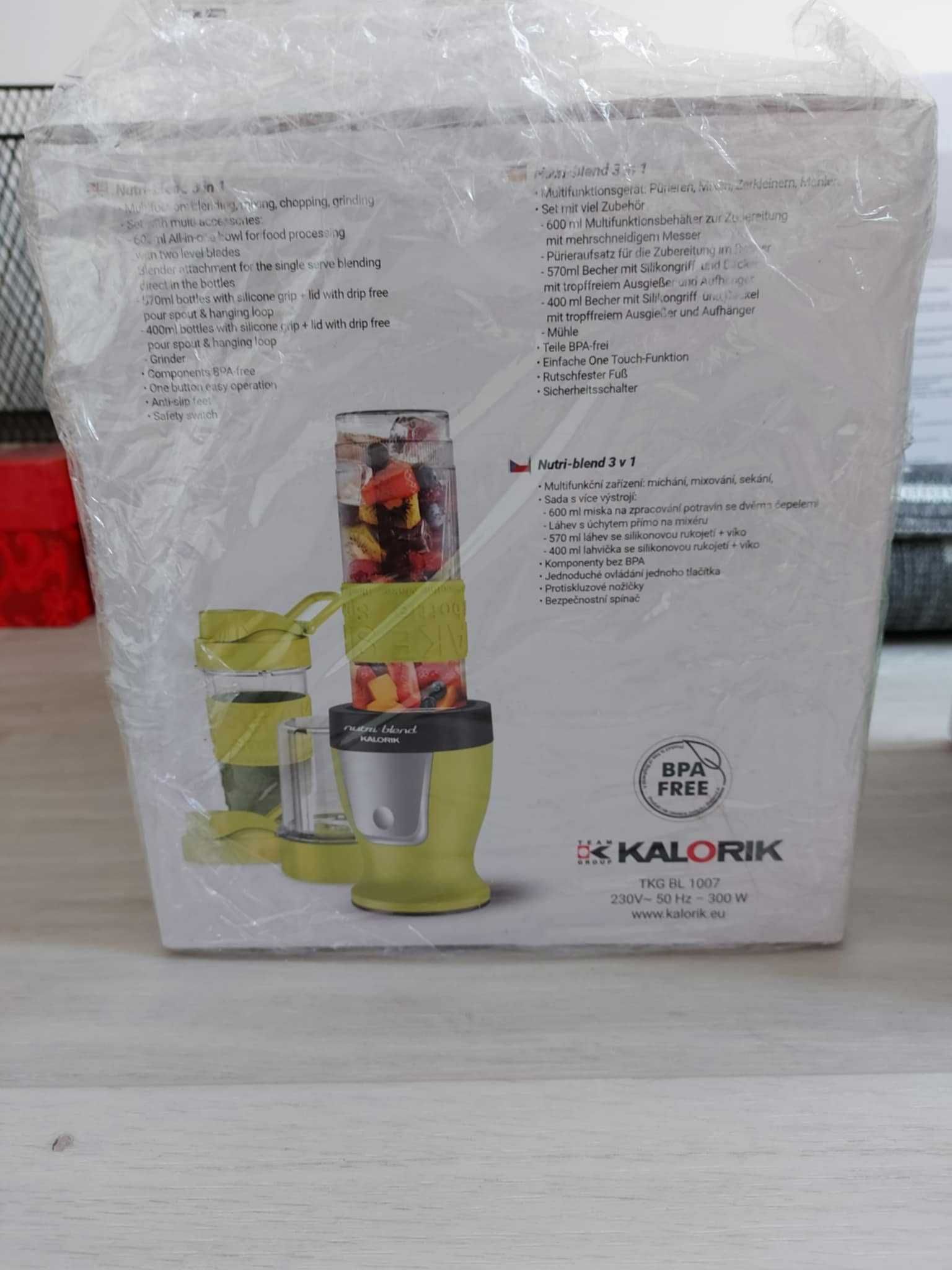 Mikser blender kielichowy Nutri-blend 3w1 Kalorik BL1007
