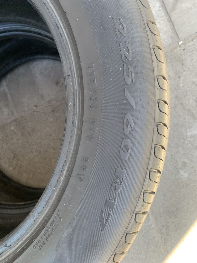 225/60/17 Pirelli cinturato літня пара