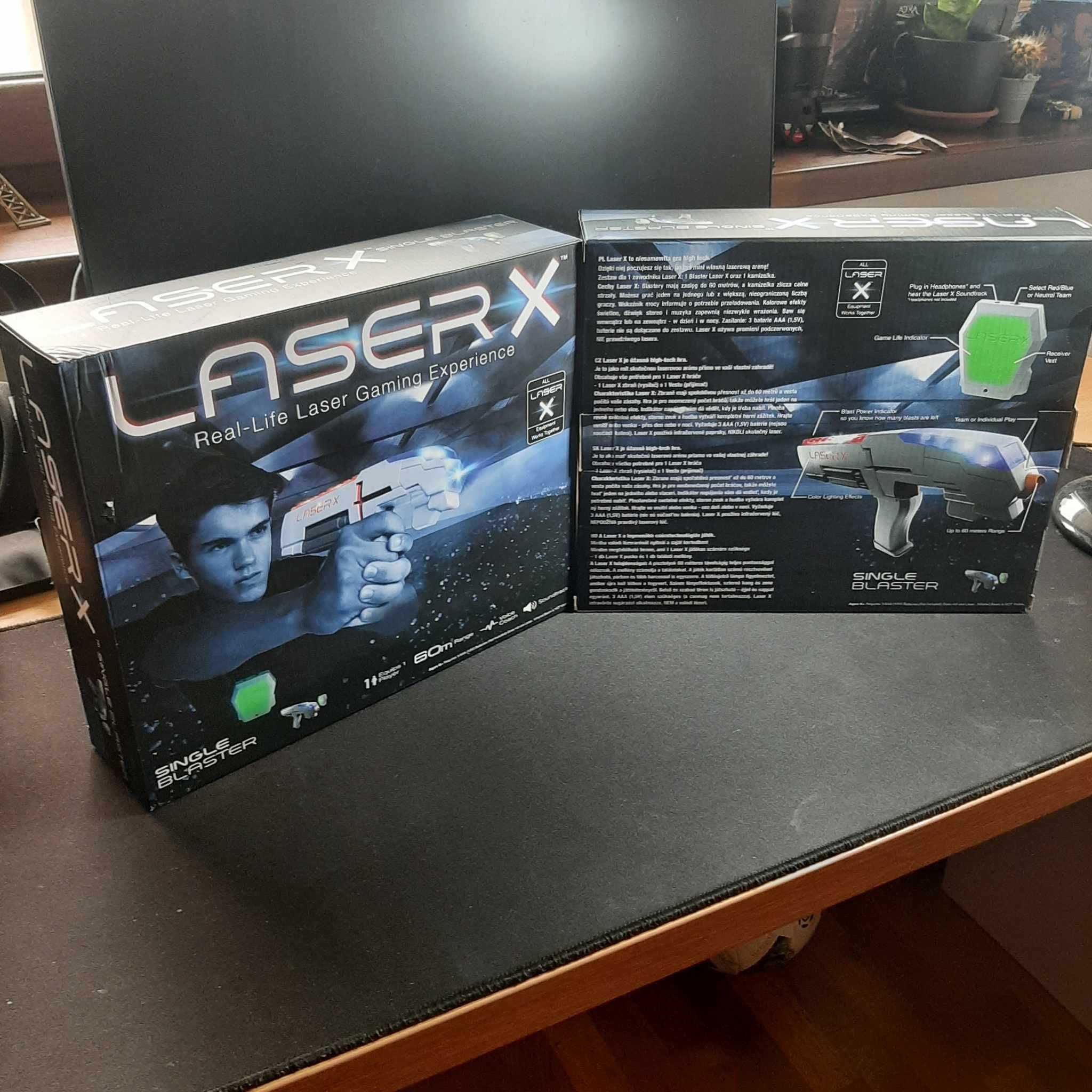 2 pistolety Laser-X na podczerwień