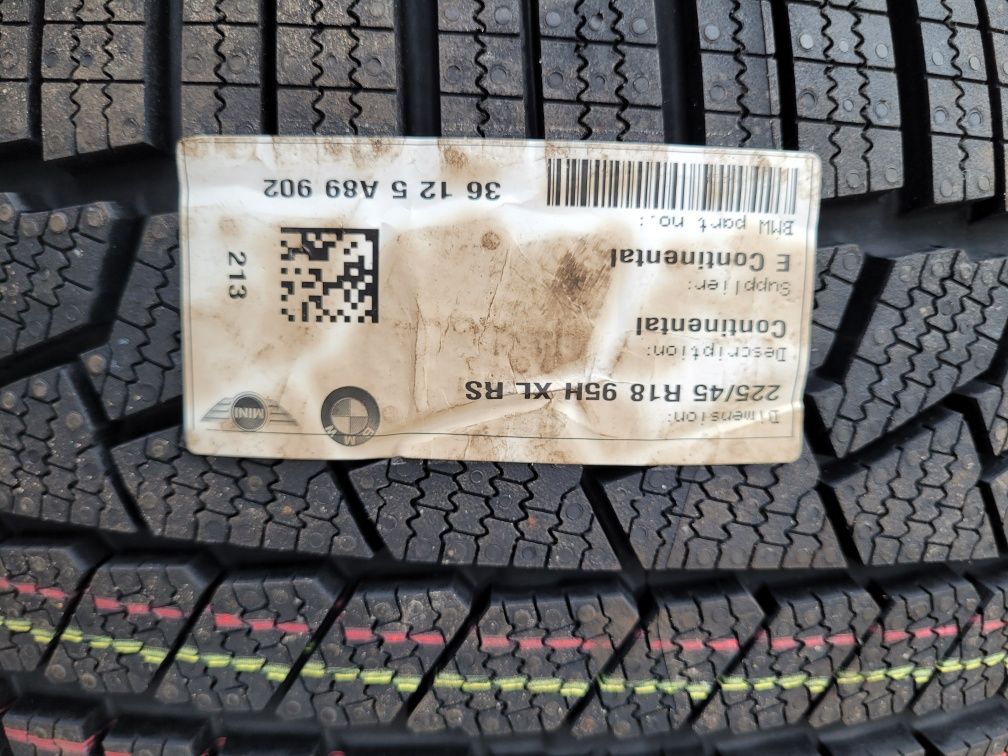 Nowe opony zimowe Continental WinterContact TS 860 S 225/45 R18 H XL,