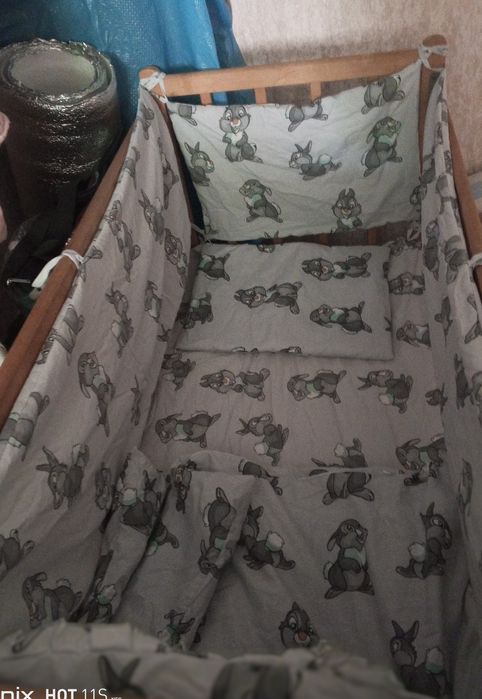 Набір в дитяче ліжко  9в1