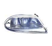 FAROL NEVOEIRO DIREITO PARA MERCEDES ML 163 FUNDO CROMADO