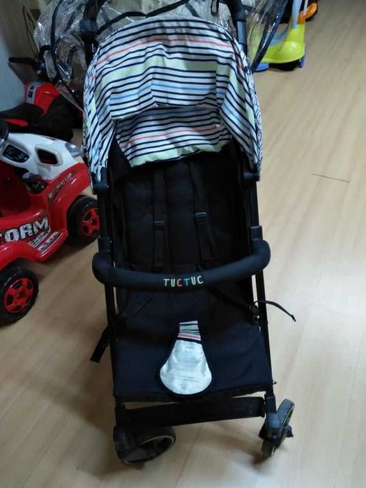 Carro bengala para criança marcaTuctuc, inclui forra de inverno