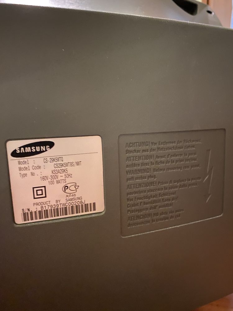 Продам телевизор Samsung CS-29K5WTQ 29 дюймов