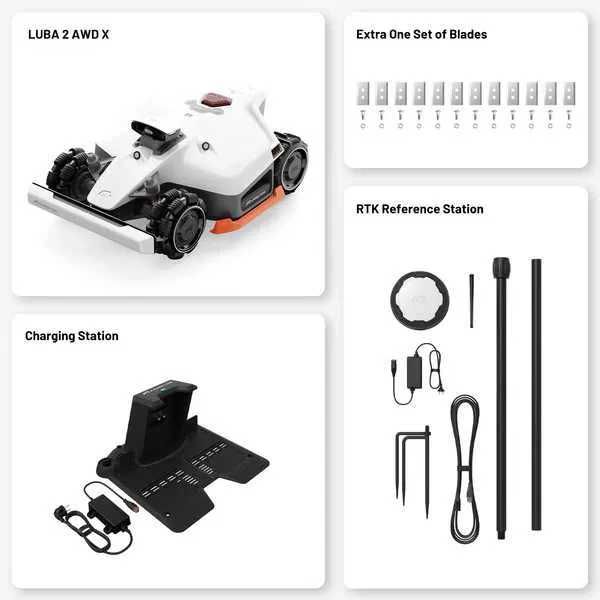 Robot koszący Mammotion LUBA 2 AWD 3000X od ręki!