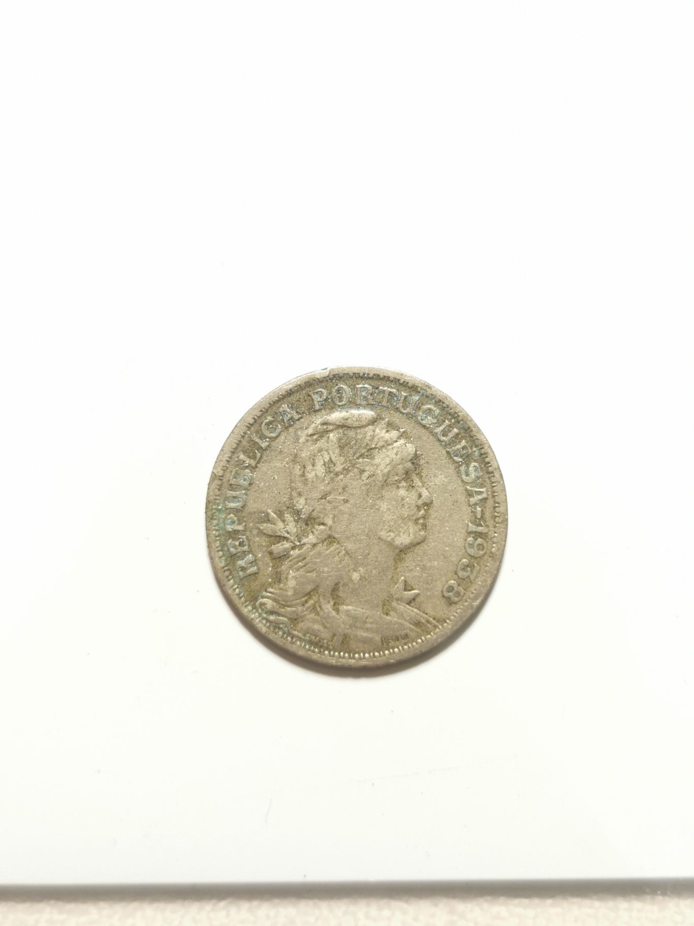 Moeda 50 centavos 1938