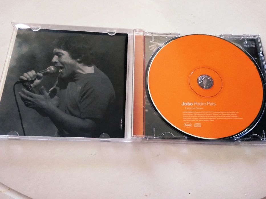 CD/ Álbum João Pedro Pais - Falar por sinais