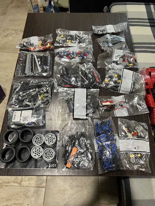 Конструктор лего технік lego technic dodge charger toretto з підсвітко