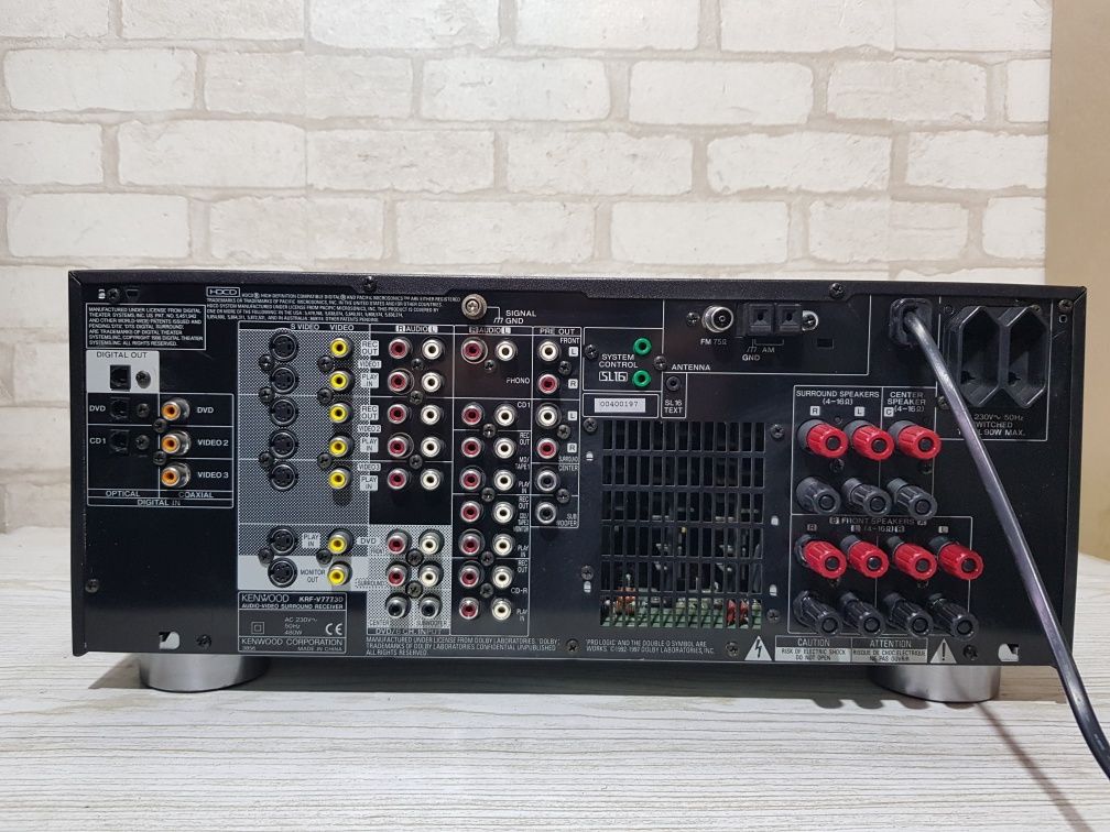 Топ! 7.1 AV  ресивер Kenwood KRF-V7773D 7x120Вт б/у з Німеччини