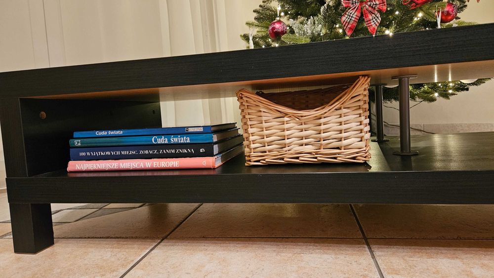 IKEA kosz / organizer jasny z wycięciem 25x25x15cm