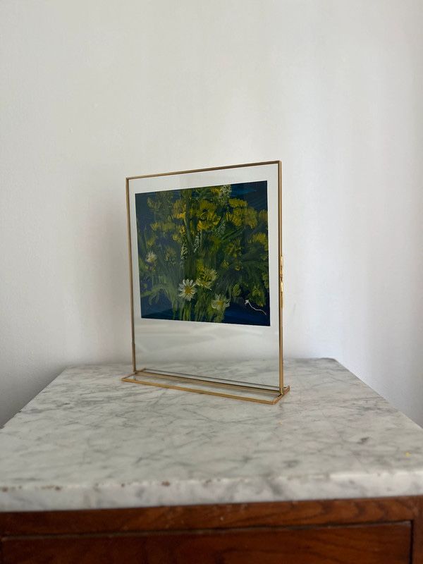 Obraz malarstwo kwiaty martwa natura zara home boho etro etno marant