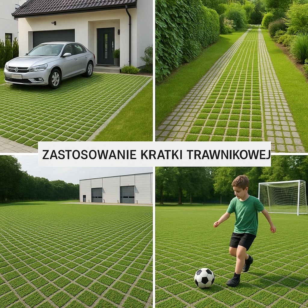 Kratka trawnikowo-parkingowa