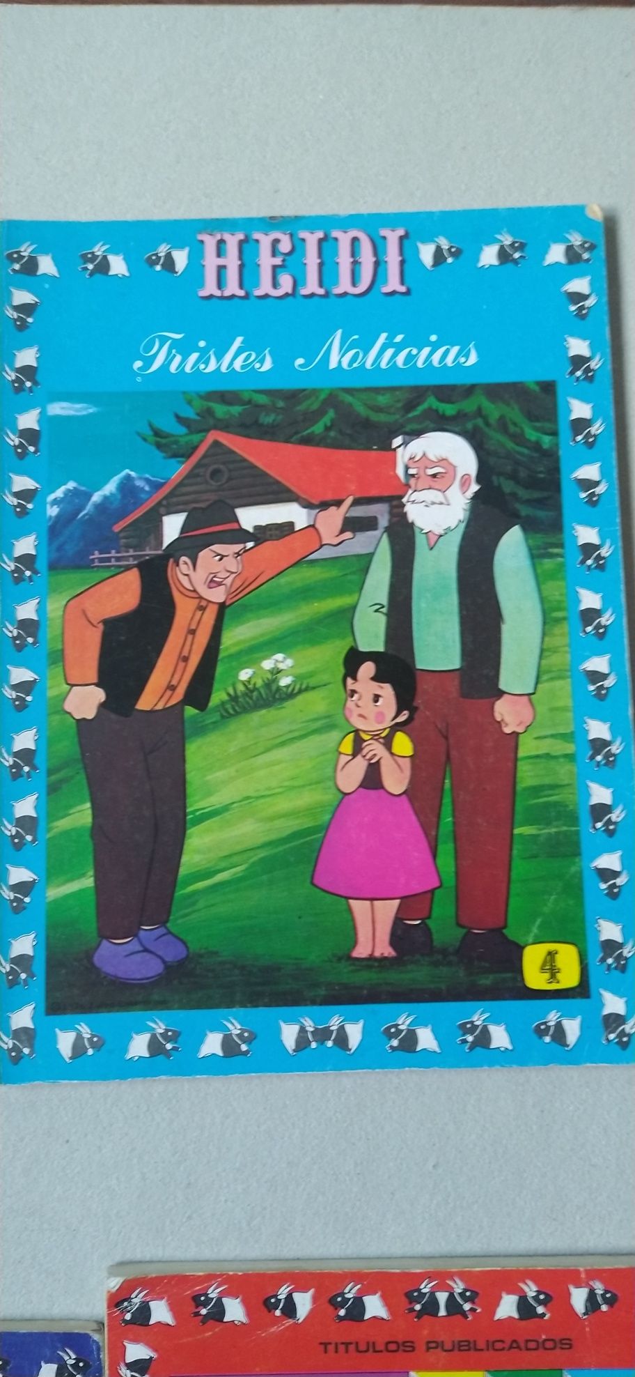 6 livros BD da Heidi