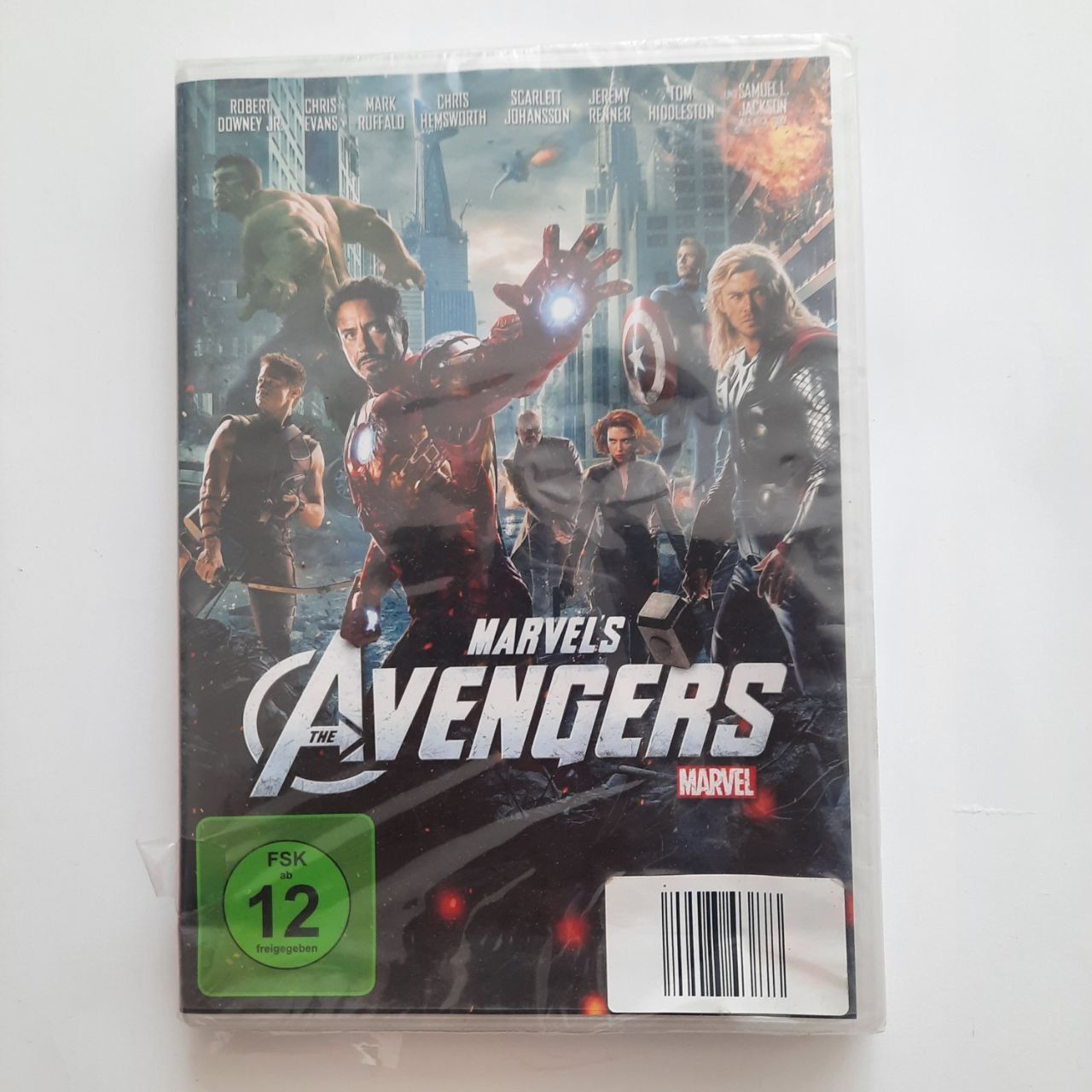 DVD диск запечатаний Месники Мстители Marvel's Avenger Марвел