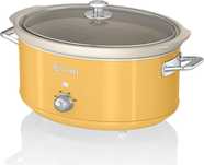 Swan Retro SF17031YELNEW Slow Cooker 6.5L