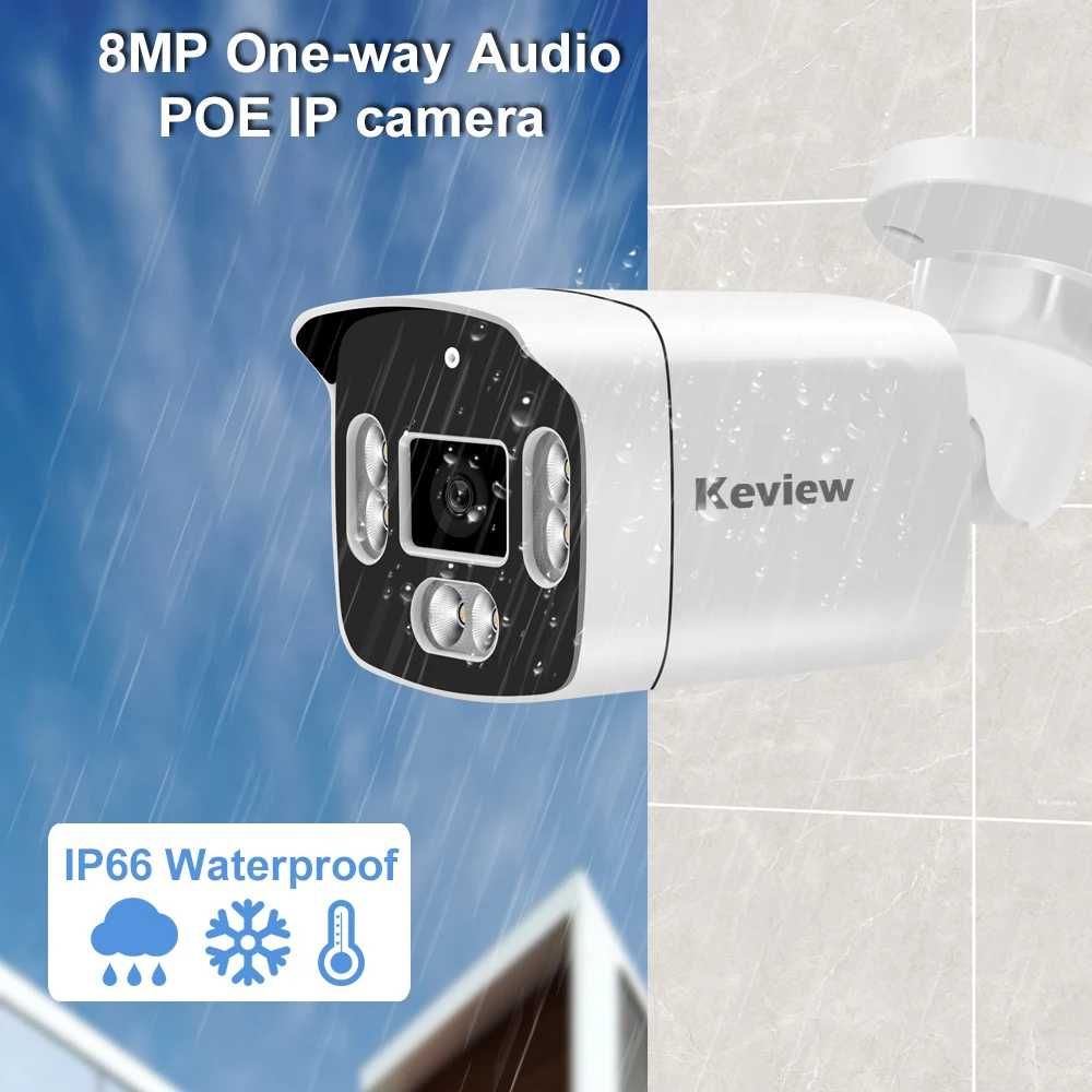 Камера KEVIEW  4МР IP -камера POE 48V 2.8 mm. Onvif