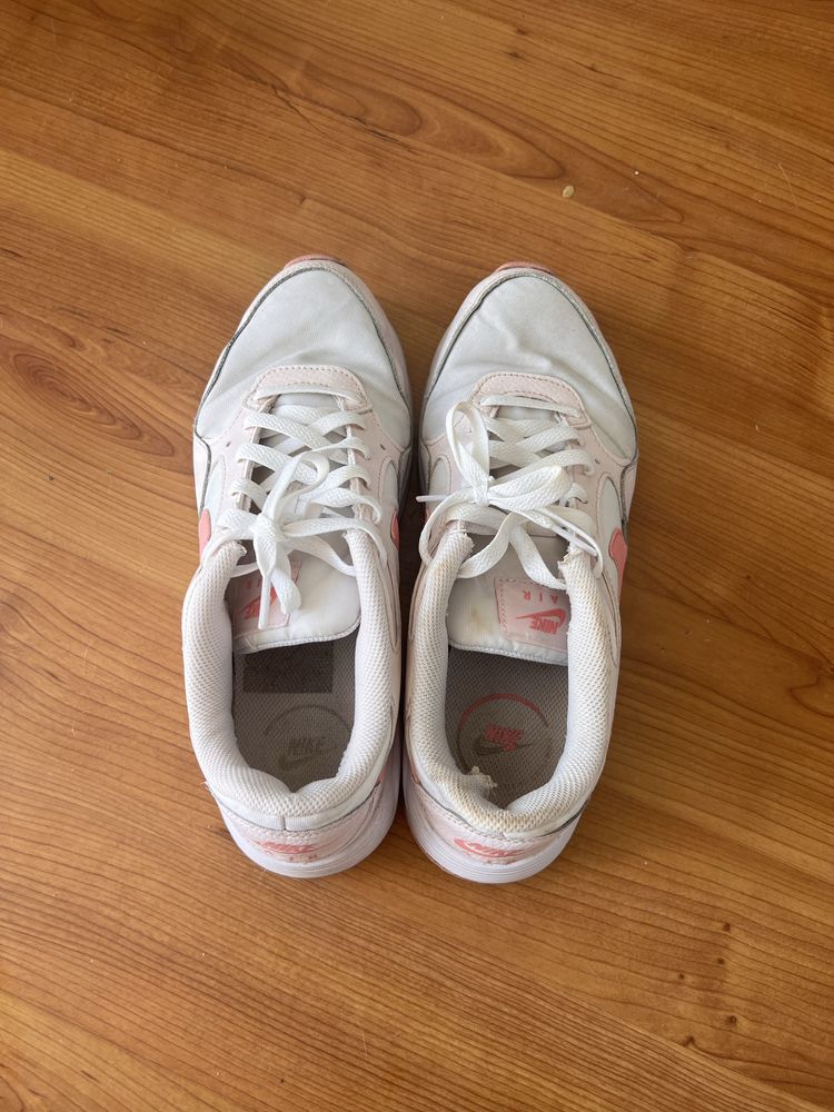 Nike air max bialo rozowe 42 27 cm