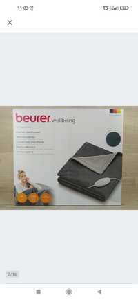 Beurer HD 75 Cosy Dark Grey Koc Elektryczny Rozgrzewający 130x180 cm O