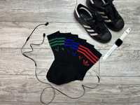 Skarpety Adidas długie czarni zestaw