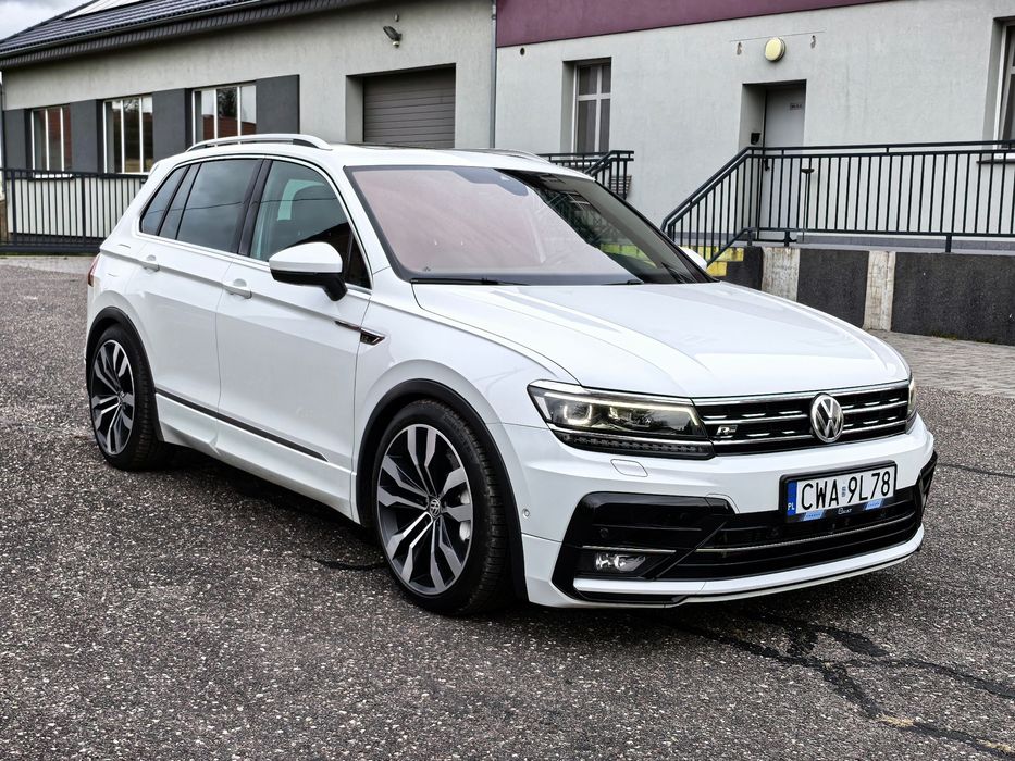 Tiguan 2.0 TDI 4Motion Rline Salon PL Bezwypadkowy Bogate wyposażenie