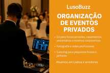Organização de Eventos Privados – DJ, Fotografia, Catering (Lisboa)