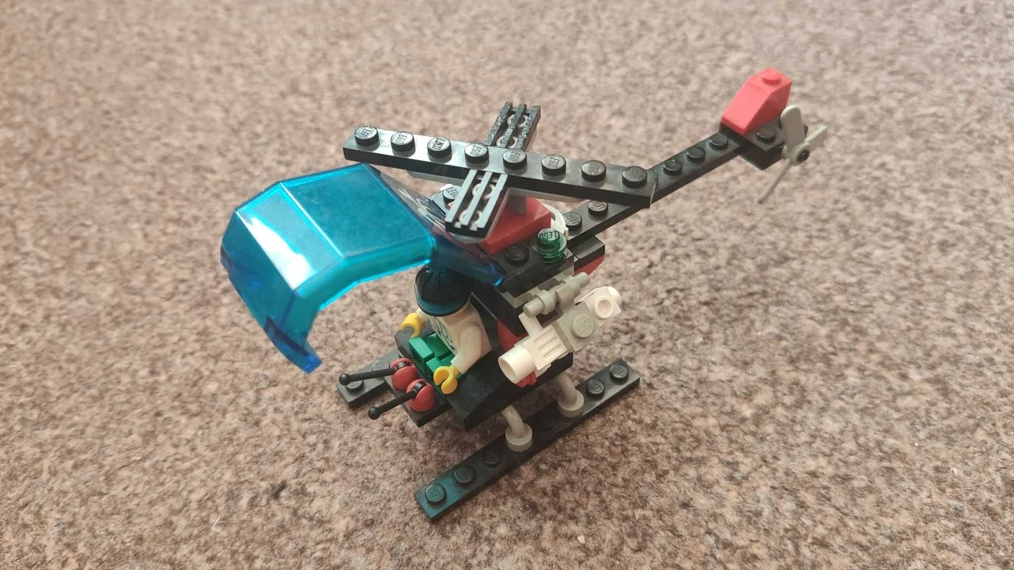 Zestaw Lego - dragster 2 szt. z helikopterem TV