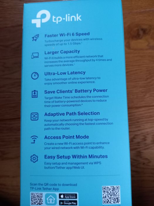 Wzmacniacz wifi TP-Link RE500X