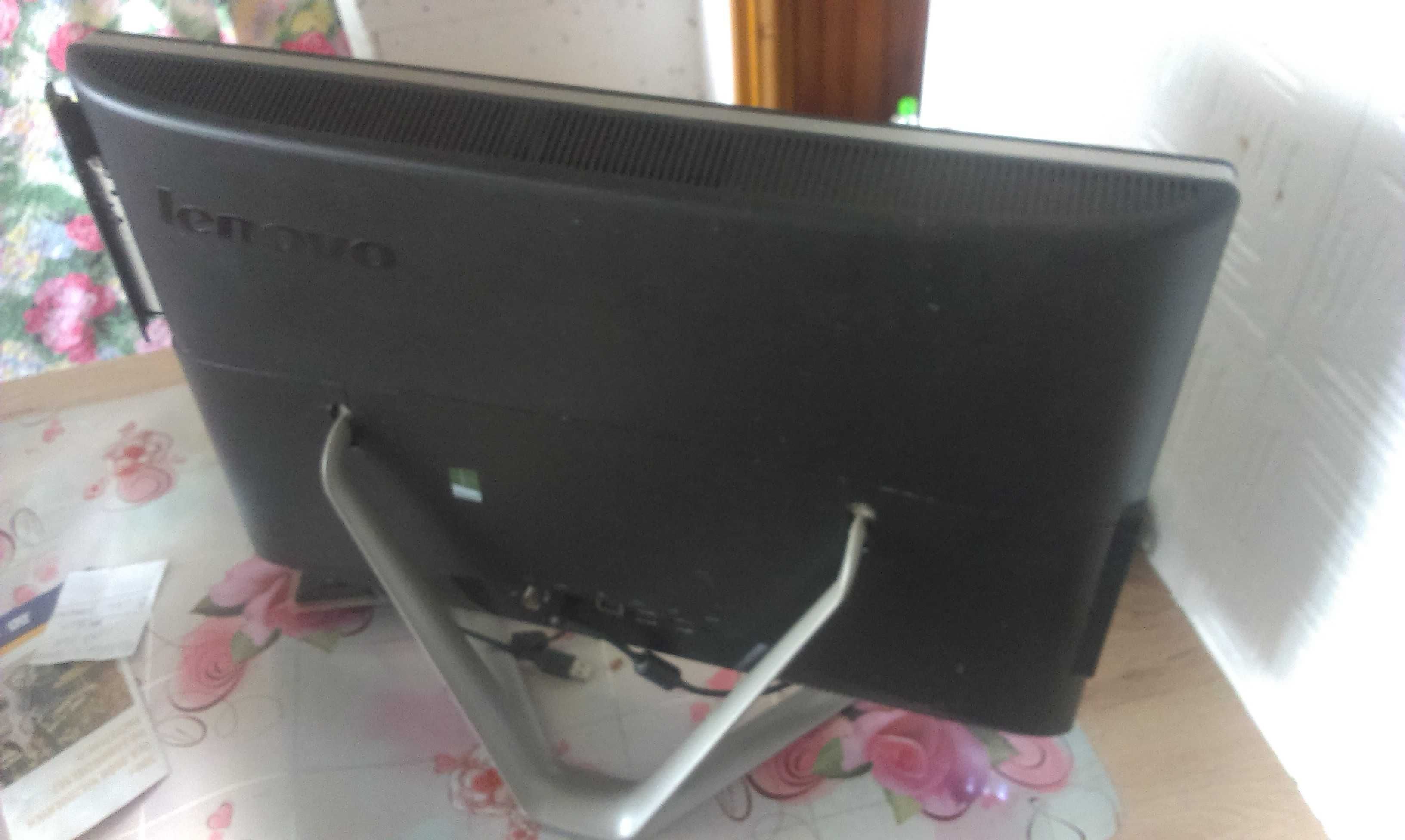 sprzedam telewizor z komputerem w 1, lenovo amd-e2-2rdzen 8gb ram ddr3