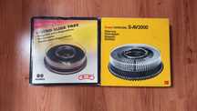 Vintage round slide projector