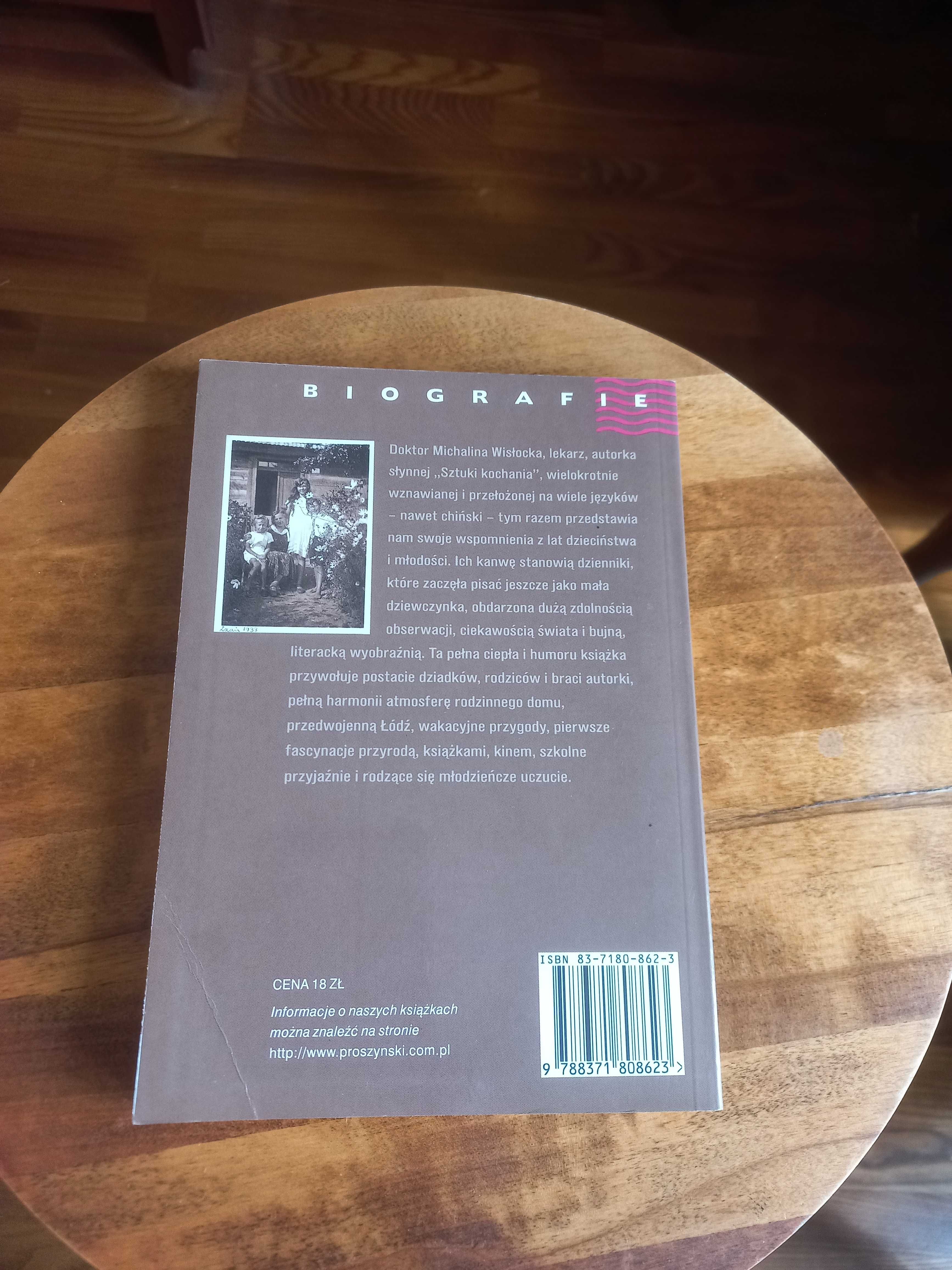 Książka „Malinka, Bratek i Jaś” Michalina Wisłocka