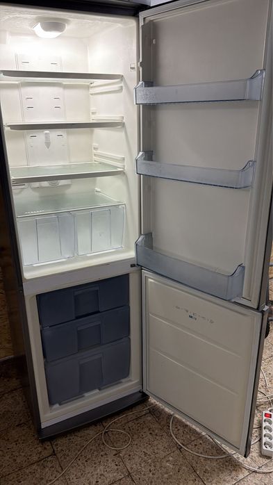 Frigorifigo becken combinado cinza