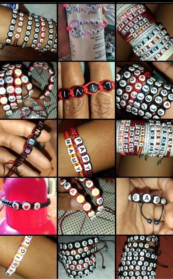 Pulseiras personalizadas