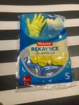 Rękawice gumowe gospodarcze S