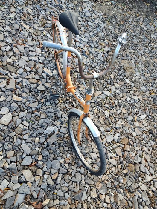 Stary rower składak dziecięcy Jubilat 24" PRL rower retro klasyk