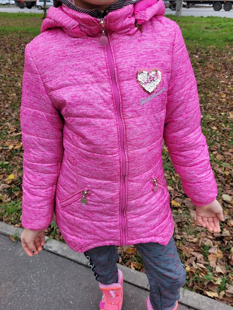 Курточка для дівчинки весна-осінь