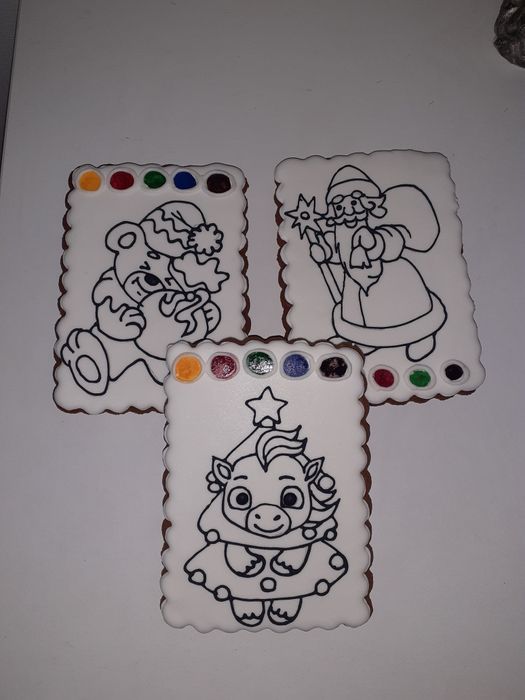 Пряники розмальовки. Пряники раскраски на Новый год Новогодние пряники