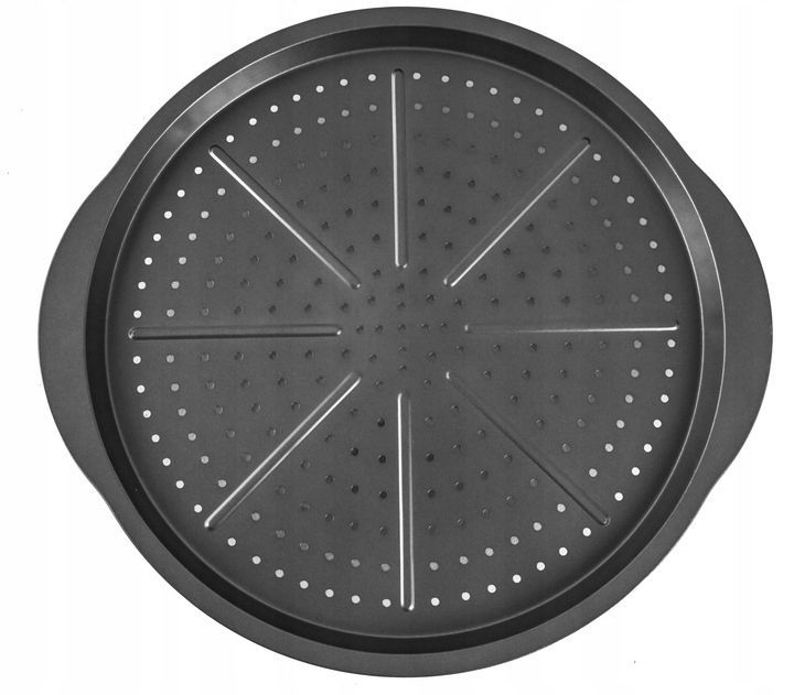 Nieprzywierająca forma, blacha na pizzę z otworami 33 cm 2 szt