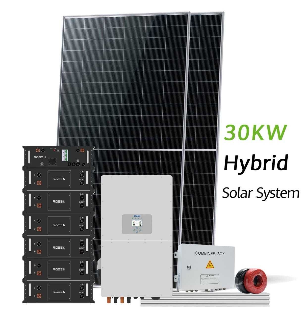 Гібридний інвертор  5.5 KW, 1 ФАЗА ИПБ