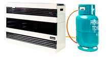 Ogrzewacz gazowy na butle 7,5 kW wentylator, nagrzewnica,