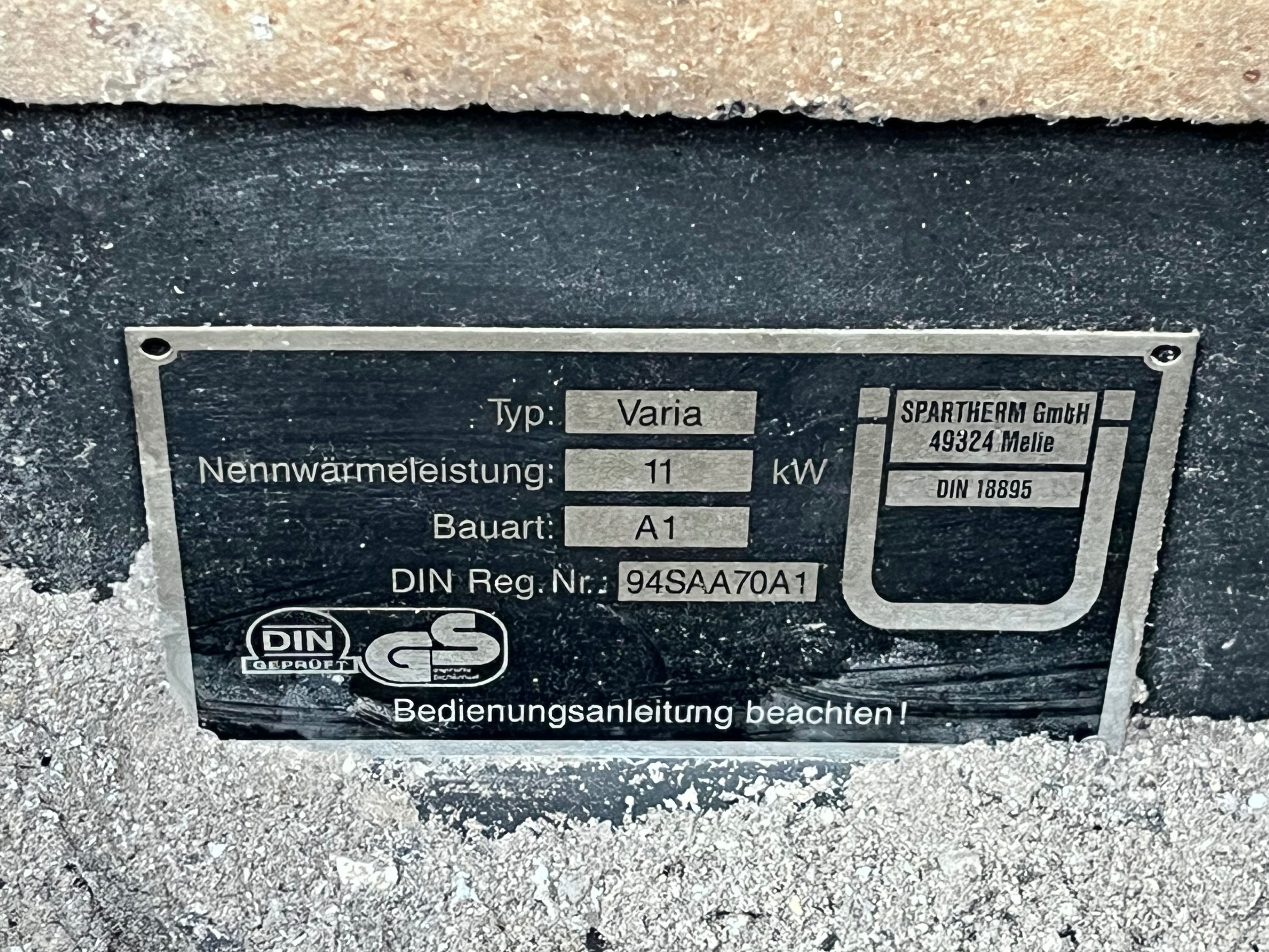 Spartherm VARIA 11kW Wkład Kominkowy/Kominek (katalogowo 18.000 PLN )